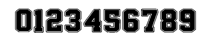 Baseball Varsity Regular Font OTHER CHARS