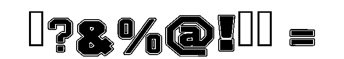 Baseball Varsity Regular Font OTHER CHARS