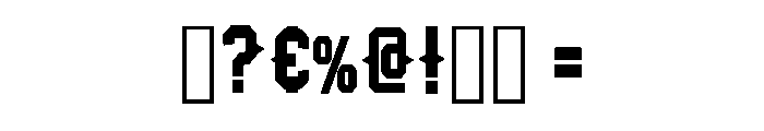 Baseball Western Regular Font OTHER CHARS