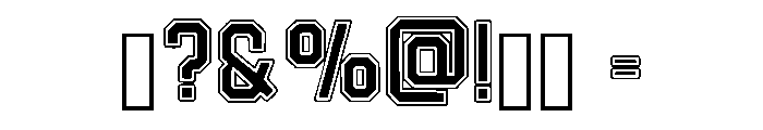 Basecamp Sport Regular Font OTHER CHARS