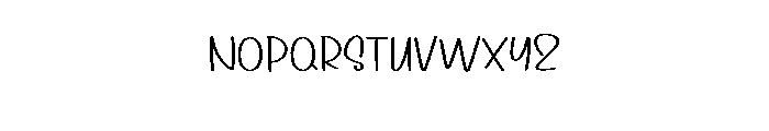Based Morning Font UPPERCASE