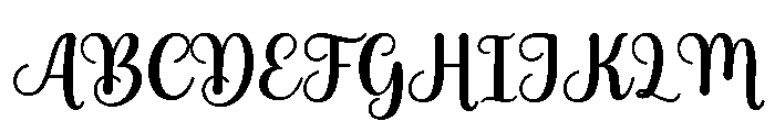 Basethink Font UPPERCASE