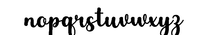 Basethink Font LOWERCASE