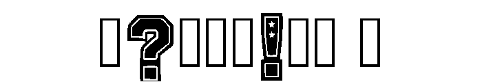 Bashir Regular Font OTHER CHARS