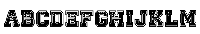 Bashir Regular Font UPPERCASE