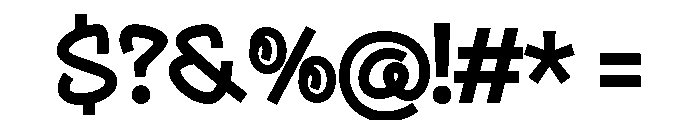 Bashmie Regular Font OTHER CHARS