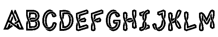 Basilia Regular Font UPPERCASE