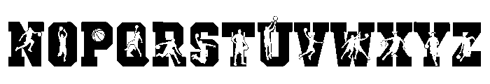 Basketball Varsity Font LOWERCASE