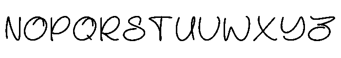 Baslina Font UPPERCASE