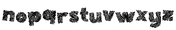 Basquiat Flux Font LOWERCASE