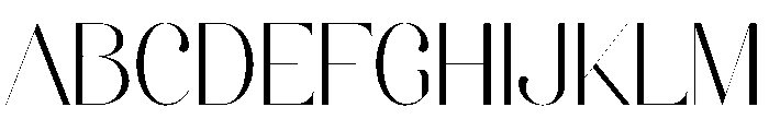 Basse Font UPPERCASE