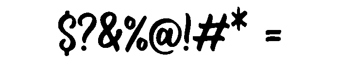 Bassoon Font OTHER CHARS