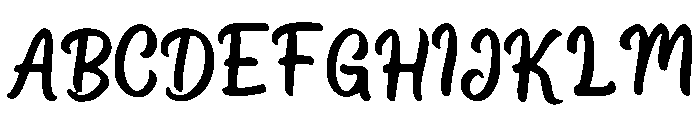 Bassoon Font UPPERCASE