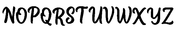 Bassoon Font UPPERCASE