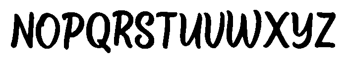 Bassoon Font LOWERCASE