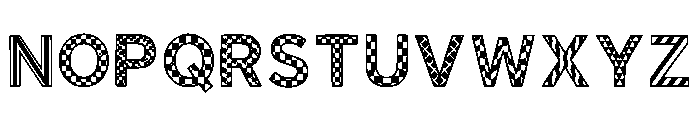 Bastarda Regular Font UPPERCASE