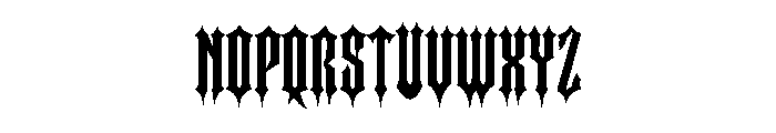 Bastardium Font UPPERCASE