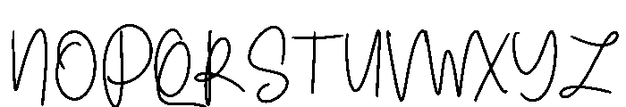 Bastelle Font UPPERCASE