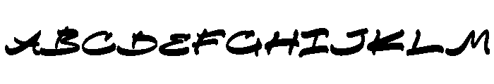 Bastian Stelly Font UPPERCASE