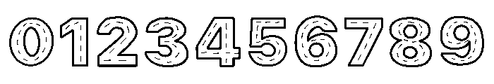 Basting stitch Font OTHER CHARS