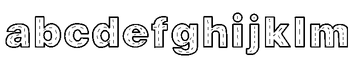 Basting stitch FONT
