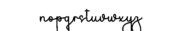Bat Candy Font LOWERCASE