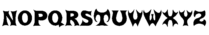 Bat Font Font UPPERCASE