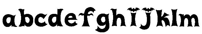 Bat Font FONT