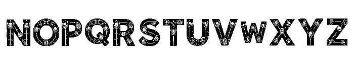Bat Regular Font LOWERCASE