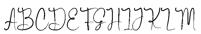 Batavia Symphony Font UPPERCASE