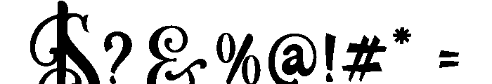 Batavia Vintage Regular Font OTHER CHARS