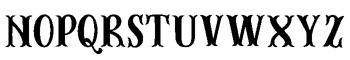 BataviaVintage-Regular Font LOWERCASE