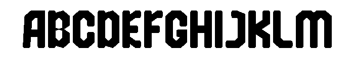 Bateë Regular Font UPPERCASE