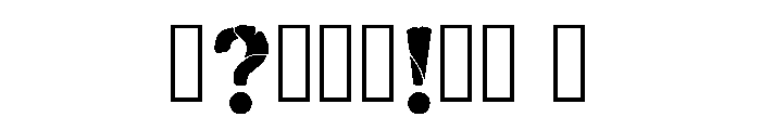 Bates Regular Font OTHER CHARS