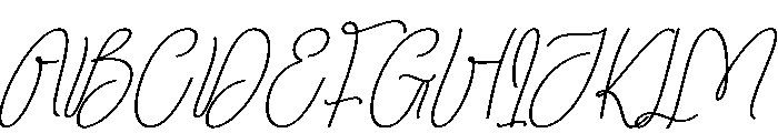 Batgirl Font UPPERCASE
