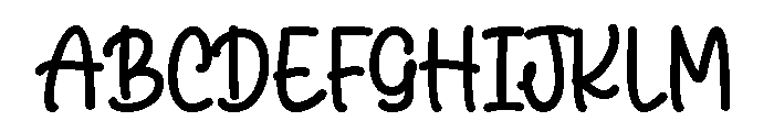 Batherfil Kingdom Font UPPERCASE
