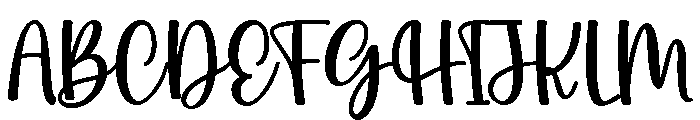 Bathika Font UPPERCASE
