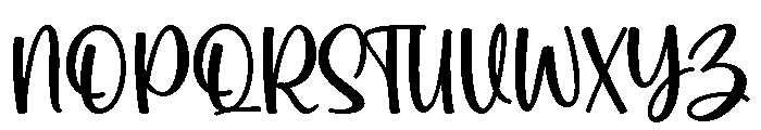 Bathika Font UPPERCASE