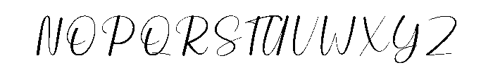 Bathine3 Font UPPERCASE