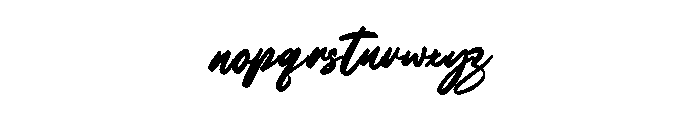 Bathinen Font LOWERCASE