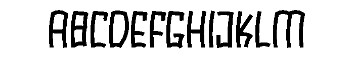 Batman1 Font UPPERCASE