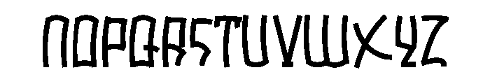 Batman1 Font UPPERCASE
