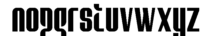 Battdoor Font LOWERCASE