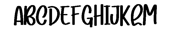 Batter fly Font UPPERCASE
