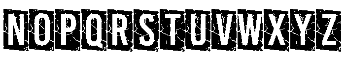 Battle Regular Font LOWERCASE