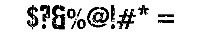 Battle Sport Regular Font OTHER CHARS