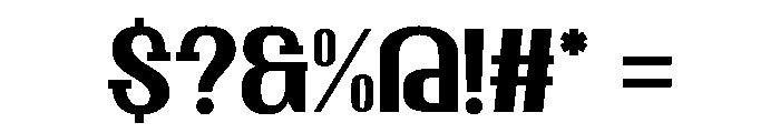 Battle Stories Regular Font OTHER CHARS