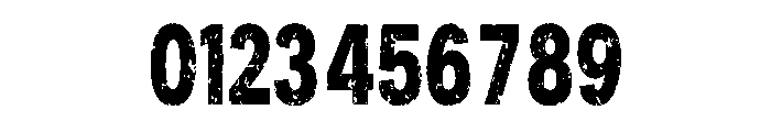 Battle Worn Font OTHER CHARS