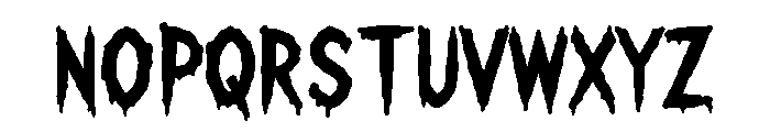 Batvora Regular Font UPPERCASE
