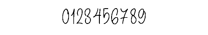 Baughty Font OTHER CHARS